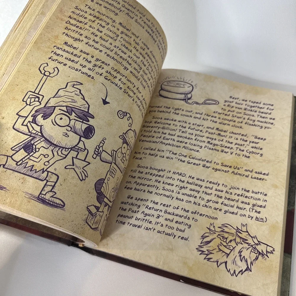 Disney Gravity Falls Journal 3 Hardback First Edition by Alex Hirsch‎